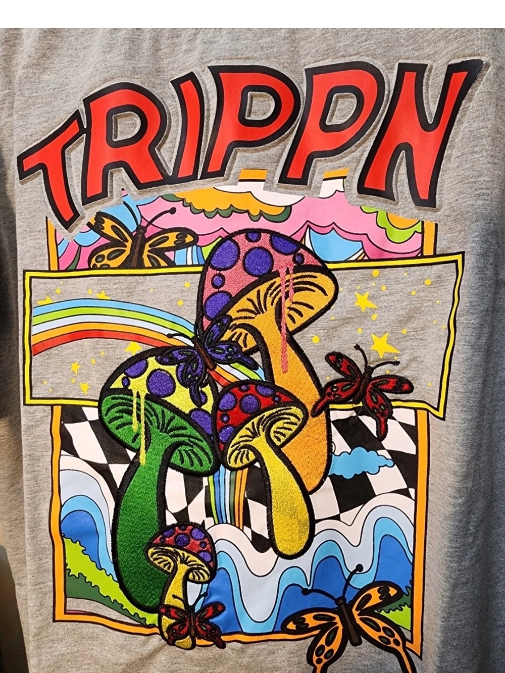 Genuine Authentic Garments Embroidered Designer T-Shirt